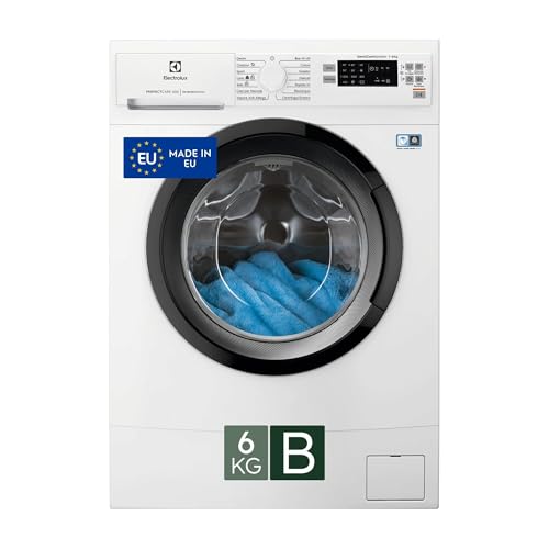 Electrolux EW6S526B Lavatrice Slim a Carica Frontale, Tecnologia SensiCare 600, 6 kg, Partenza...