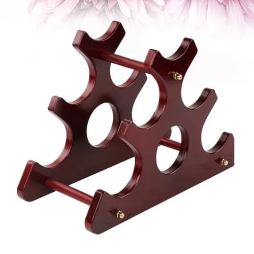 Rangement stable pour restaurant et cave : organiseur chic de 6 bouteilles de vin de table - 7