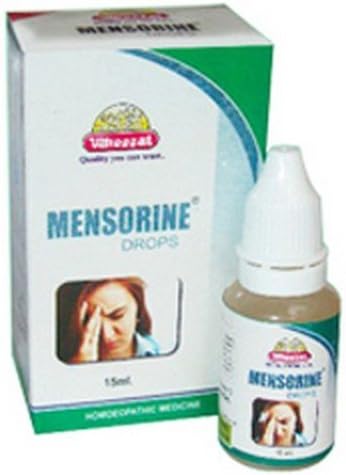 WheezalHomoeo Pharma Mensorine Drops for Irregular Menstruation 60ml x 2