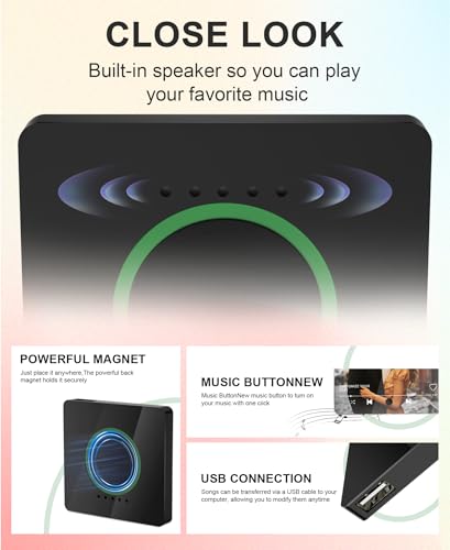 Imán musical personalizado para refrigerador miniatura 4
