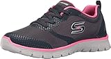 Skechers Womens EZ Flex 3.0 Ready To Roll Sneaker,Navy/Hot Pink,US 7.5 M