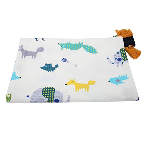 Receiving Blanket for Infants, Bath Towel, Unisex Cute High‑Absorbent for Infant Baby Wrapped Newborn Shower(Happy Fox)