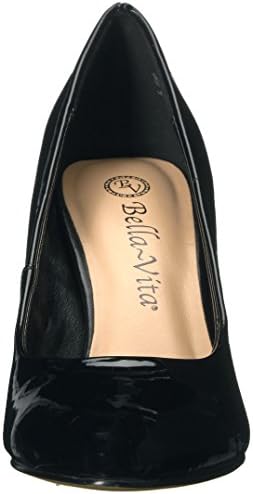 Bella Vita Women's Nara Ii Dress Pump, Black Patent, 8 N US | Image 1
