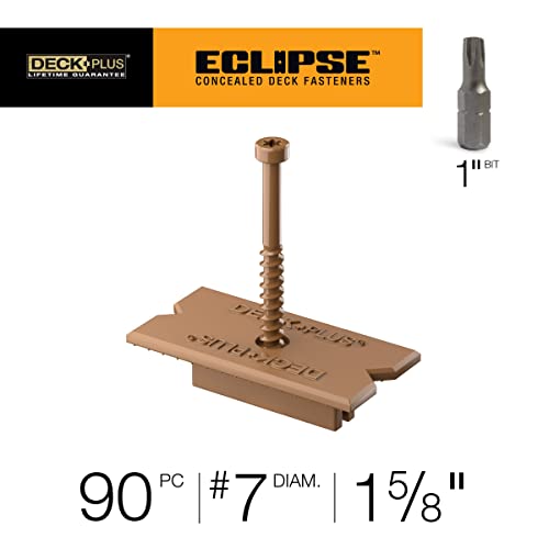 Vis à bois cachées pour terrasse Eclipse : finissez-en avec les têtes de vis rouillées