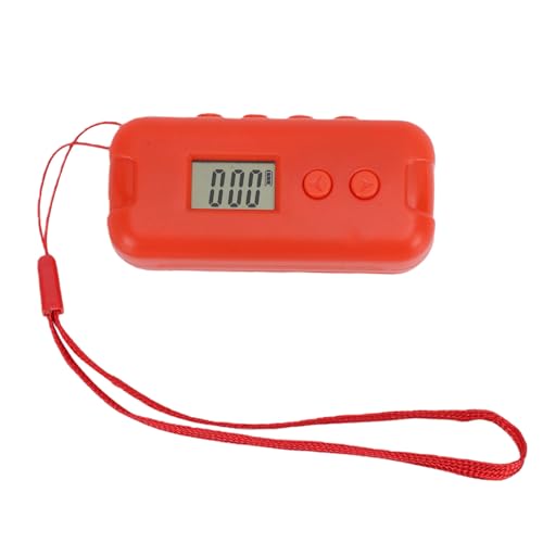 VELATEMOR Radio FM Portátil, de 50 a 109 MHz, Funciona con Pilas, Buena Recepción, Pantalla LCD y Conector para Auriculares de 3,5 Mm, Ideal para Acampar Al Aire Libre. (Orange)