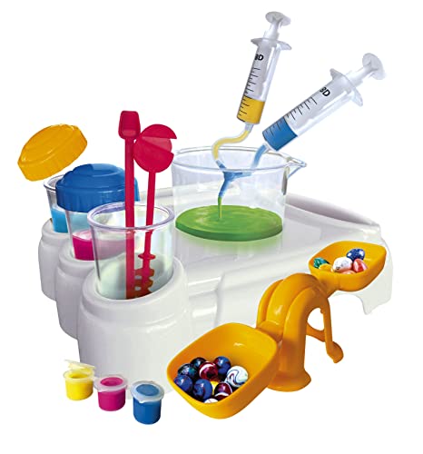 Clementoni Galileo Lab – Meine ersten Experimente, spannende Versuche für Vorschulkinder, Experimentieren mit Farben, Gewichten & Maßen, für kleine Forscher ab 5 Jahren von Clementoni 59266