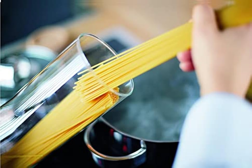 Bodum Yohki Storage Spaghetti Jar with Cork Lid, 1.9 L/64 oz, Cork