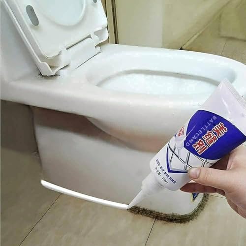 Image of COVACURE Tiles Gap Filler Waterproof Sealant | White Cement Tube To Fill Tiles Gap | Tile Gap Filler Tube For Kitchen & Bathroom | Grouting Paste For Tiles | Gap Filler For Wall And Joints (1, 180 ML)