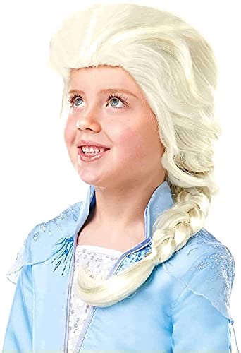 Rubies - Perruque Officielle Elsa La Reine des Neiges 2 - Taille unique enfant - I-300471