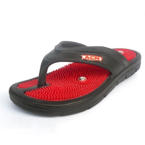 Acupressure Health Care Product System Acm Slipper For Legs Pain (8, Red) Acupressure Health Care Product System Acm Slipper For Legs Pain (8, Red)