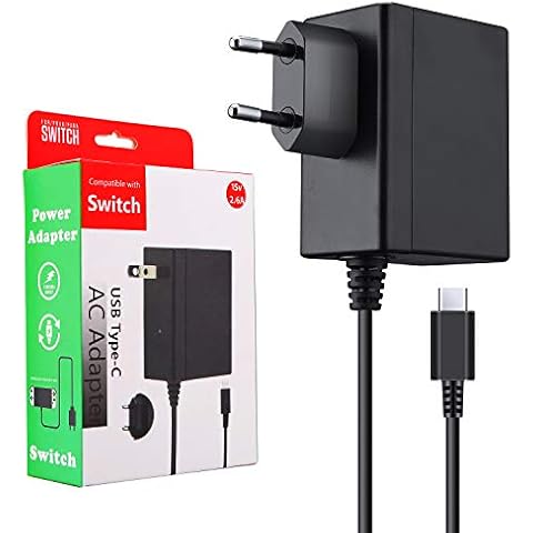 Netzteil für Switch/Switch OLED, PD Typ C Ladegerät unterstützt TV und Handheld Modus Reise Ladegerät Charger für Docking Station Andriod Handy und Andere USB C Geräte Cover