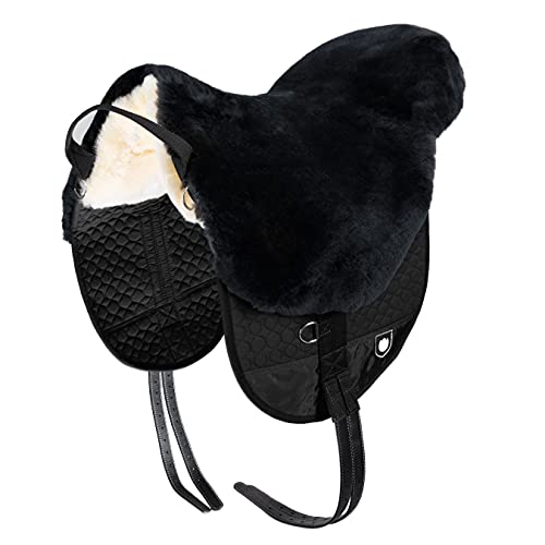 PELLE DI AGNELLO MEDICALE: La pelle di agnello medicale della parte inferiore della sella ha degli effetti positivi e terapeutici per il suo cavallo. La pressione viene distribuita in maniera uniforme evitando sfregamenti ed escoriazioni. L’alta qualità delle nostre pelli svolge un effetto positivo sulla circolazione sanguigna del dorso del cavallo, aiuta a trasportare gli accumuli di sudore in modo che la pelle del cavallo rimanga a lungo piacevolmente asciutta.