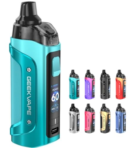M[NxCv Aegis Boost 3 Pod X^[^[Lbg Mod Kit 3000mAh (Max 60w) 5ml C[WX u[Xg3 |bh dq^oR Vape xCv (Teal Blue)