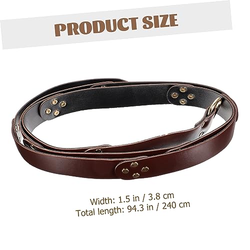 BESPORTBLE Retro Style Belt for Renaissance Cosplay Practical Medieval Accessory for Knights and2