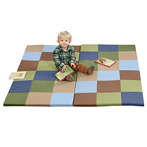 ECR4Kids Softzone Patchwork Toddler Mat