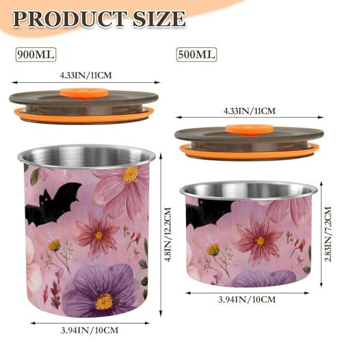 Contenedor hermético para café acero inoxidable 500ml miniatura 3