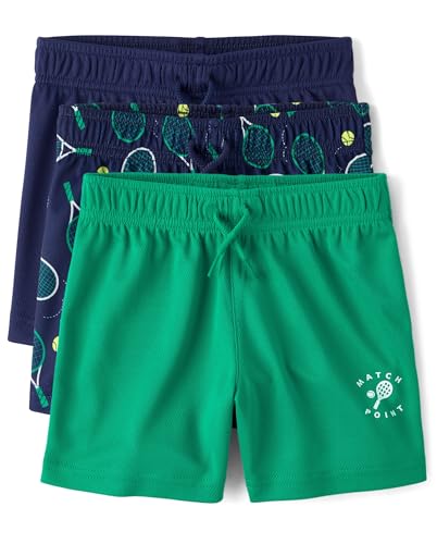 Image of The Children's Place Baby Boys' and Toddler Quick Dry Mesh Basketball Shorts