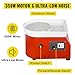 VEVOR Pottery Wheel 25cm Pottery Forming Machine with ABS Basin Electric Pottery Wheel 350W 110V for Ceramic Work Clay Art Craft