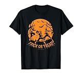 21HBPR00008A-001 Power Rangers Halloween Group Shot Trick Or Treat Silhouette Maglietta