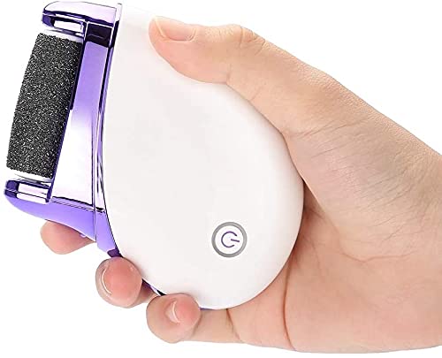 Kit de removedor de callos de pie eléctrico, removedor de callos recargables, archivo de pie impermeable portátil, herramientas de pedicura profesional, cuidado de pies para muertos, piel seca ag