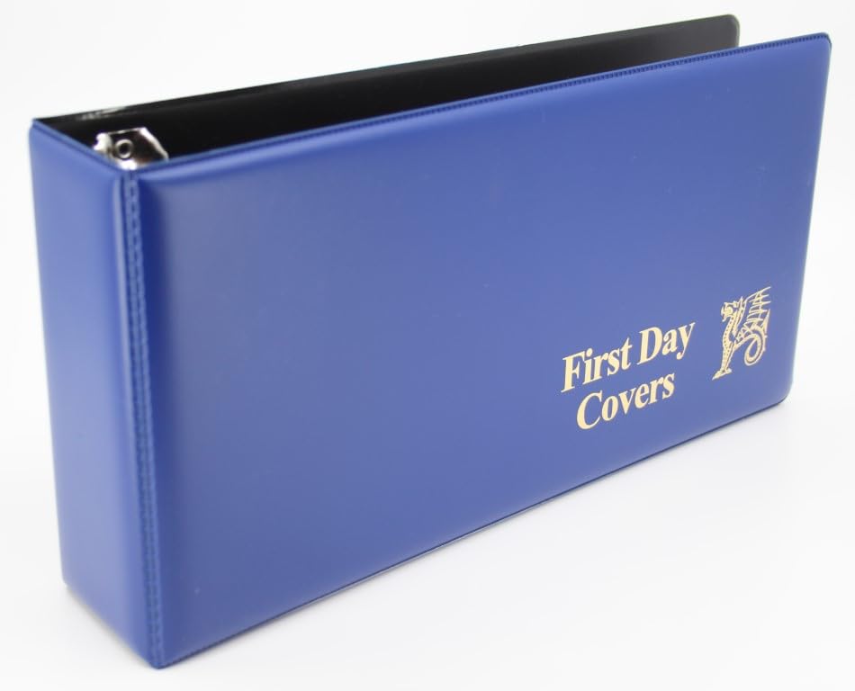 Salisbury Single First Day Cover (FDC) Album (Blue (BINDER ONLY))