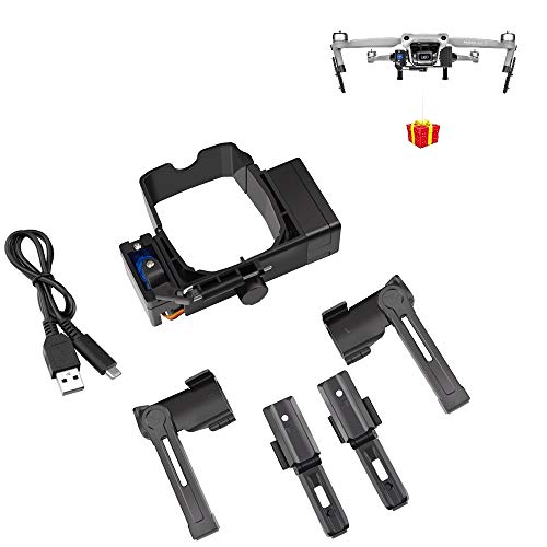 BTG Airdrop Device for DJI Mavic Air 2S / Mavic Air 2 Drone Accessories Payload Delivery Transport Device Fishing Drone, Wedding Scene, Search&Rescue Compatible with DJI Mavic Air 2S / Mavic Air 2 Drone