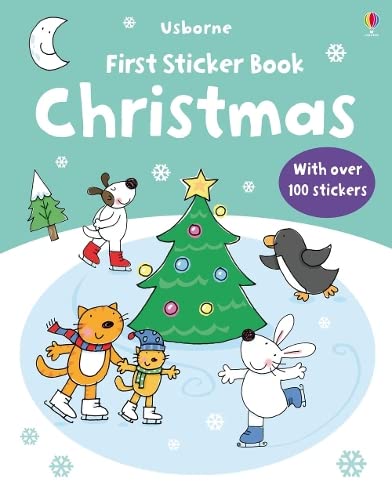 First sticker book Chrismas