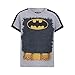 Warner Bros. Boy's 3-Pack Batman Short Sleeve Graphic Tee Shirt Set, Size 6