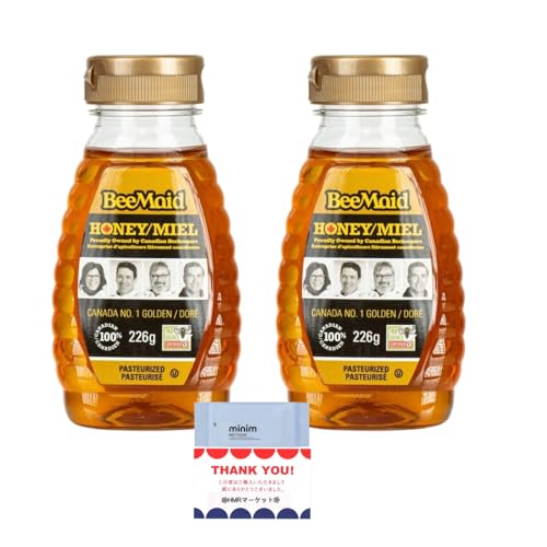 BEE MAIND HONEY MIEL Ji_Y100%n`~c S[fnj[ 226g x 2 { + nfBEGbgeBbV