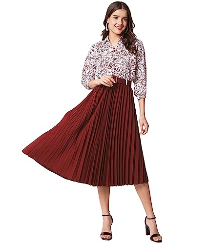 Image of ZWERLON Girl's A-line Midi Dress