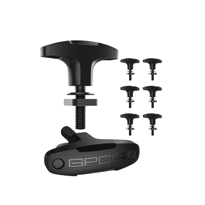 Buy GPCA QuickRelease Tie Down Anchor/THandle Bolts with Screw Nuts for Fast Jeep Top