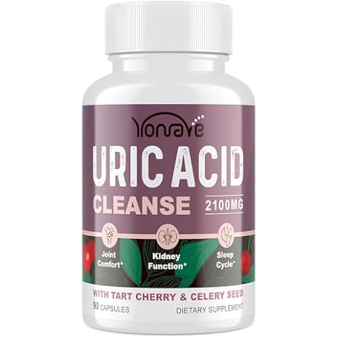 Yonrave Uric Acid Cleanse Capsules Cover