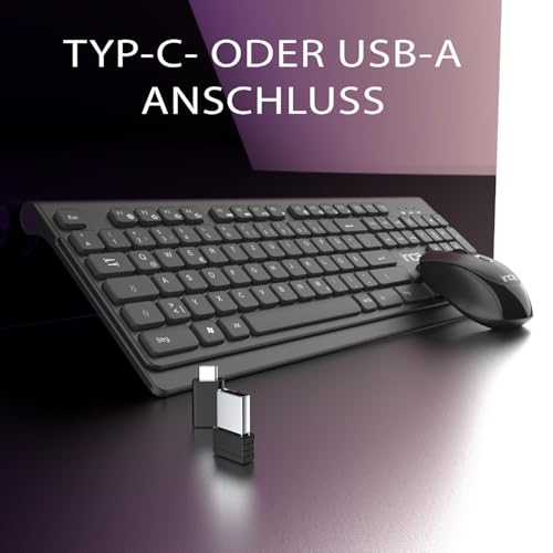Pack clavier souris sans fil touches silencieuses Inca IWS-519 Windows - 2