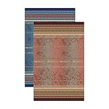 Ya sea como colcha, cortina, funda de sofá o mantel, el paño Granfoulard (o también foulard) ofrece siempre nuevas posibilidades de decoración