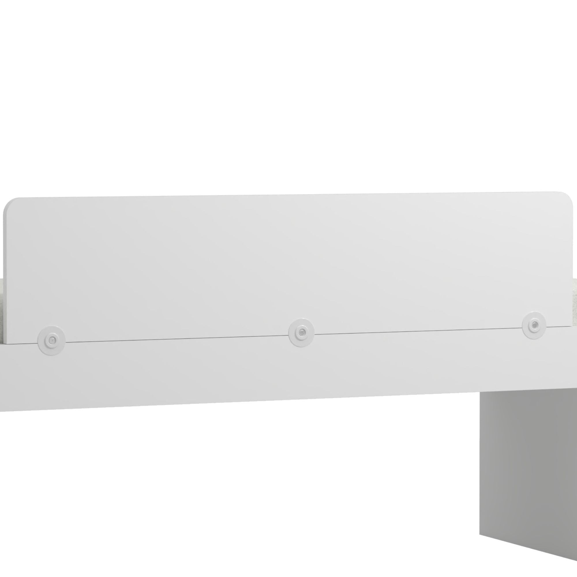 MUEMUE Barrera Cama Blanca 33.8x150x2.5cm
