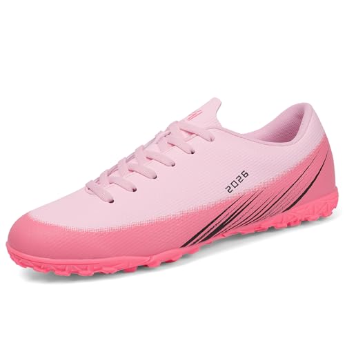 Image of Mens Soccer Cleats Womens Indoor Soccer Shoes Wide Baseball Turf Shoes Adult Youth Rugby Shoes Big Boys Small Spikes AG TF Football Boots