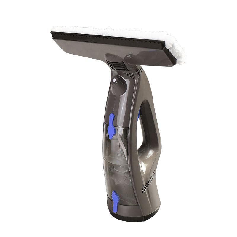 Image of Window Vacuum, Window Vacuum Squeegee, 3 in 1 Cordless Window Vac with Spray /Wipe /Suck up Water,Electric Window Cleaning Tool for Shower