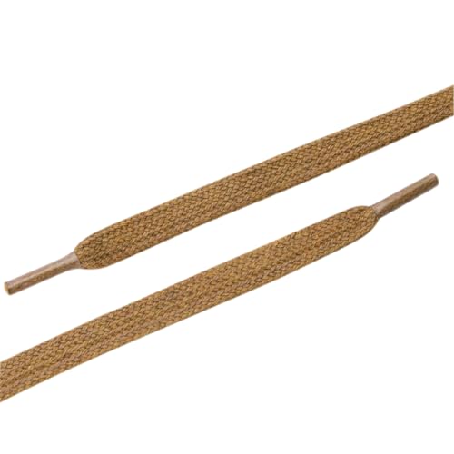 Image of uxcell 2 Pairs Waxed Cotton Leather Boots Casual Shoes Flat Shoelaces for Men Women