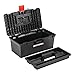 CRAFTSMAN Tool Box, Tool Storage, Lockable, Black, 16 Inch (CMST16005)