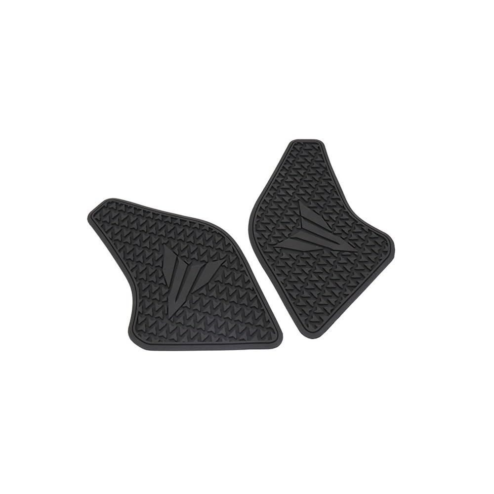Pad de réservoir moto MT07 noir kit d'autocollants latéraux pour protection antidérapante 2022 2023