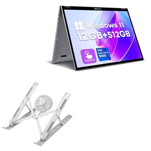 Base con ventilador para portátil BoxWave metálica