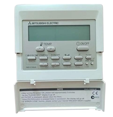 JKDND Compatible con Mitsubishi Electric Central Air Conditioner Line Controller PAR-21MAA Manual Operation Control Panel PAR-21MAAC-J-N Compatible