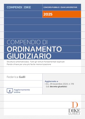 Compendio di ordinamento giudiziario. Con aggiornamento online