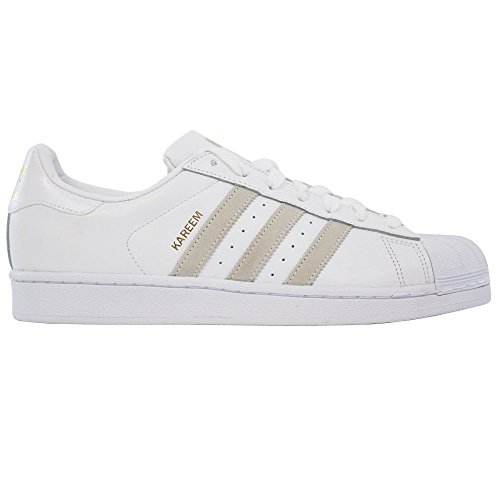 adidas Originals Superstar, Baskets Homme, Blanc (Footwear White/Core Black/Footwear White), 46 EU