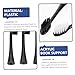 Beaupretty 3pcs Toothbrush Replacement Heads Reusable Electric Toothbrush Heads Gentle Cleaning for Home and Travel