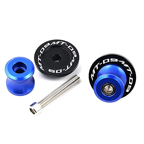 Image of Compatible with 2026 MT09 Tracer 2025 MT09 SP MT 09 V4 SP FZ09 2014-2025 2026 MT-09 Tracer 900GT Motorcycle CNC 6MM Swingarm Spools Slider Stand Screws (Red)