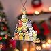 Cat Lover Gifts for Women, Colorful Cat Ornament for Christmas Tree, Cute Cat Ornaments, Black Cat Ornament, Orange Cat Ornament, Cat Tree Christmas Decor, Funny Christmas Cat Ornaments