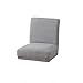 LOVIVER Dossier Couverture De Chaise en Molleton Nordique Maison Housse De Chaise De Mode Unique Housse De Chaise Extensible Tout Compris pour Hôtel - Gris