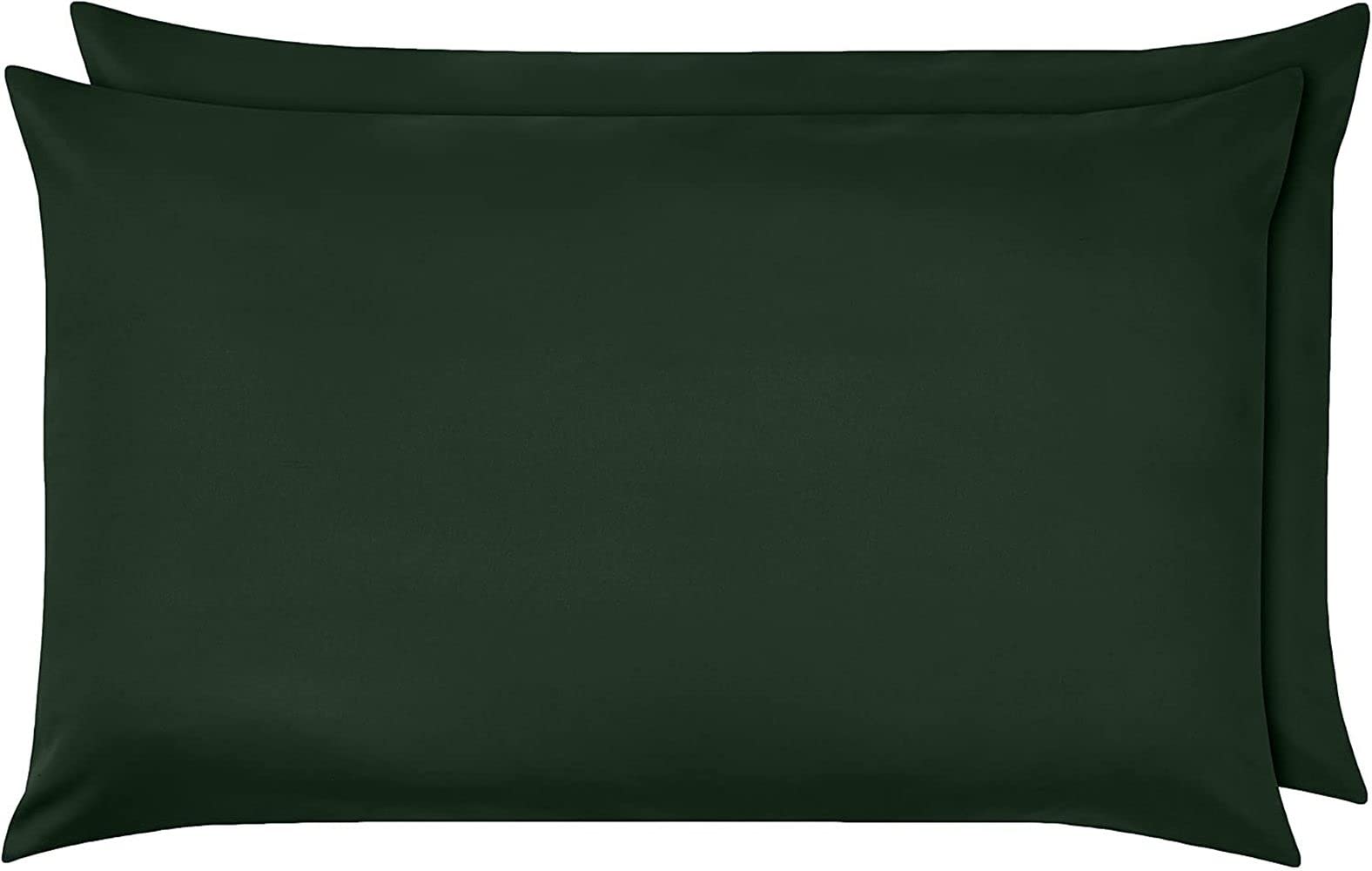 Polycotton Housewife, 2 Pack Soft and Cozy, Wrinkle and Stain Resistant Standard Pillow Cases, 50x75 cm