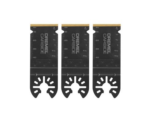 Dremel 1.7 x 1-1/2 in. L Carbide Flush Cut Saw Blade 3 pk